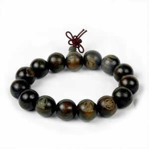 Buddha Wood Mala 12mm