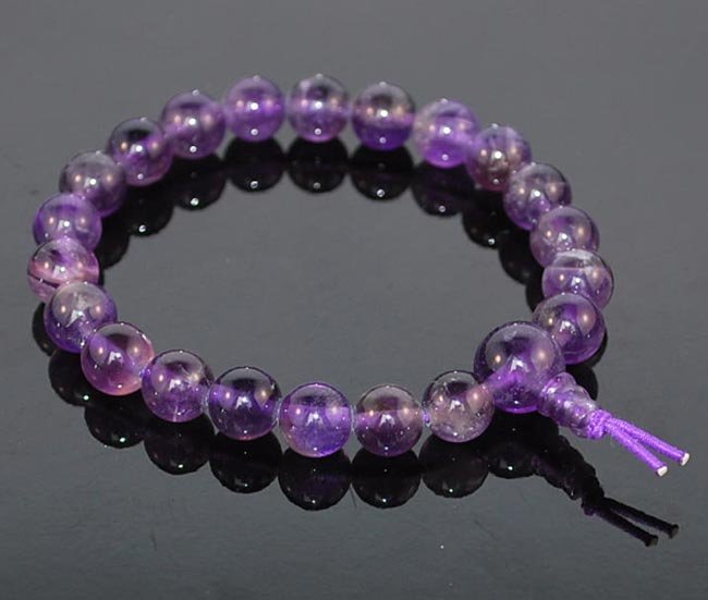 Wrist Mala Amethyst