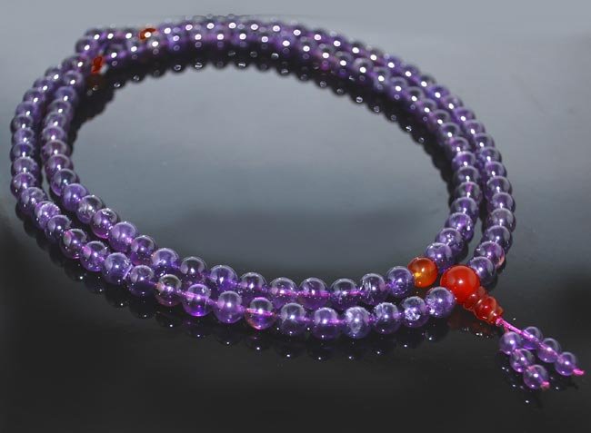 8mm Amethyst Mala