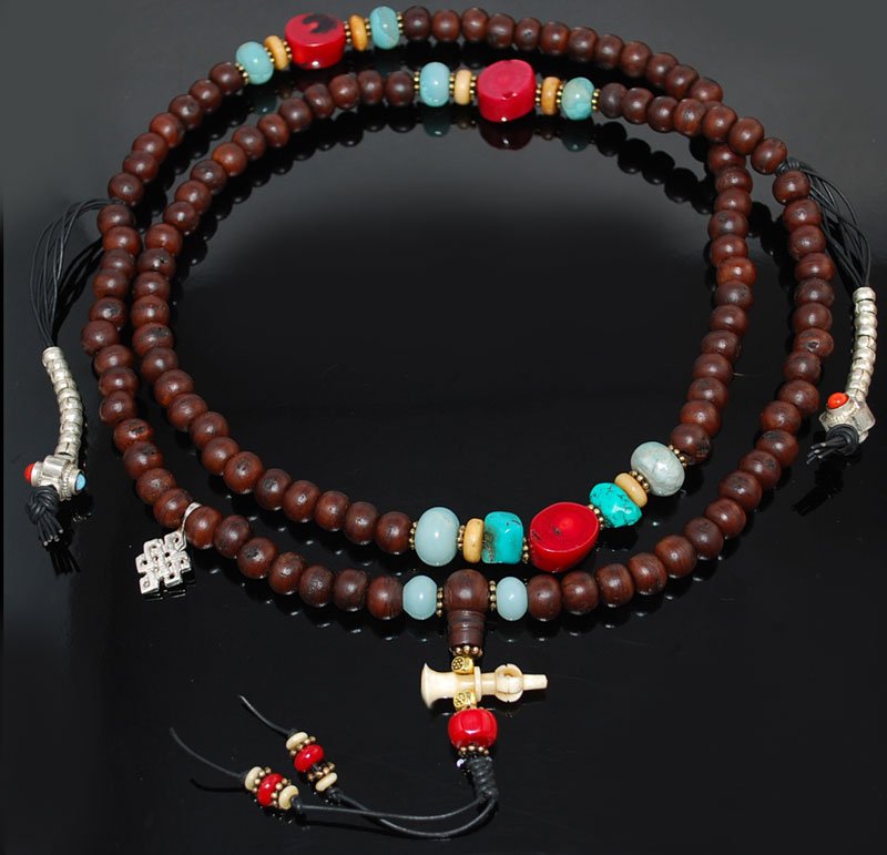 One of a Kind 8x10mm Bodhi Mala