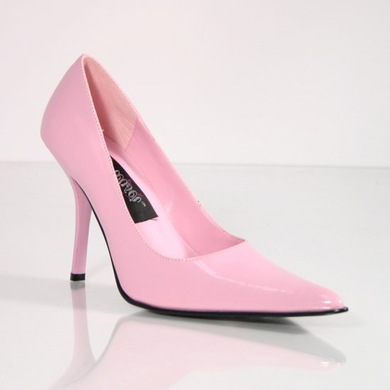 Foxy Ladies Pump Single Sole Low 3 3/4" Heel Foxy-01