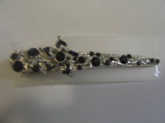 Beautiful Balck Stone Studded Earrings