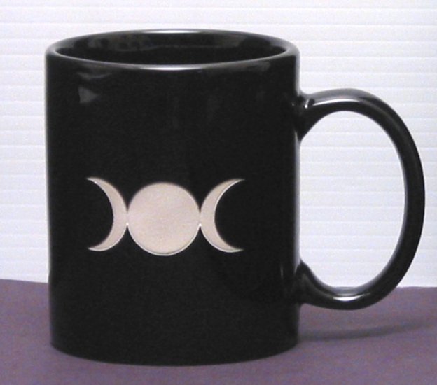 Triple Goddess Moon Mug