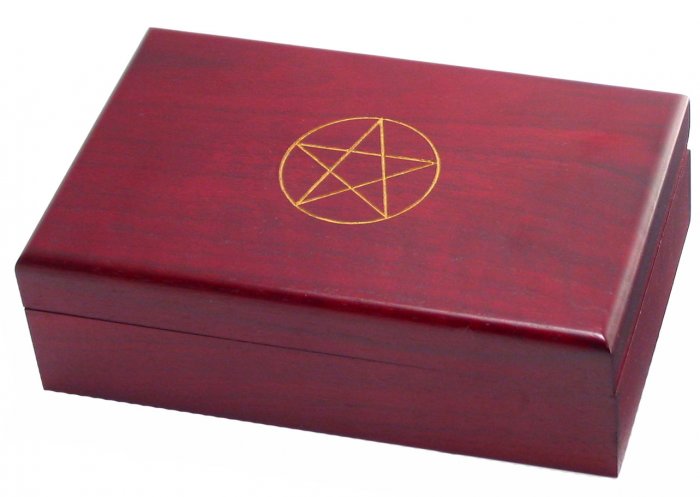Rosewood Tarot Card Box