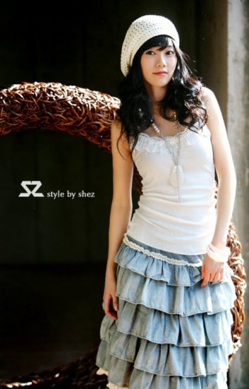 SZ10150 jean skirt