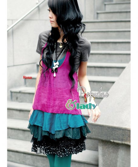 AI-2320 pink long tee
