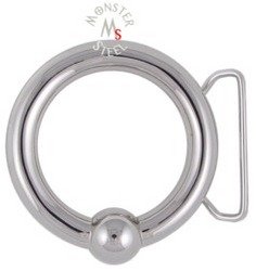 Unique Captive Bead Ring Belt Buckle