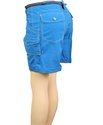 Blue Sherry Taylor Cotton Linen Shorts