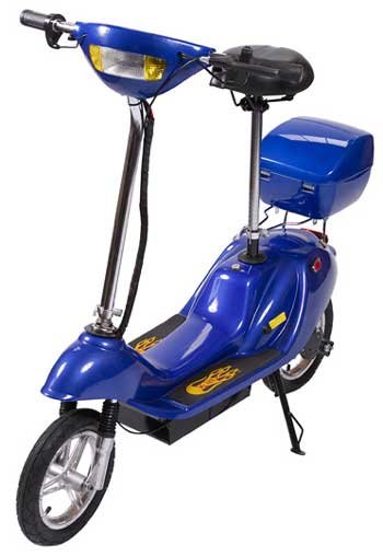 Blue X-Treme X-360 36 Volt Electric Scooter