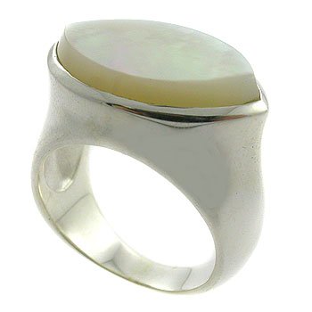 925 Sterling with Genuine lapis Silver Ring size 8