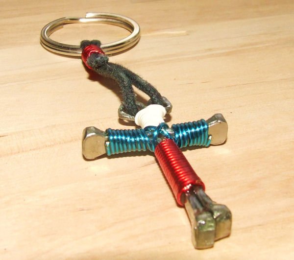Cross Keychain