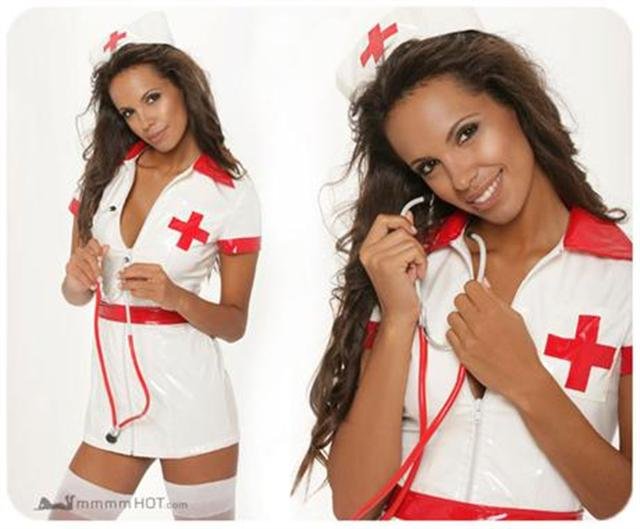 PVC Nurse Dress / Costume