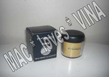 MAC Eye Pigment * GOLDEN LEMON * 1/4 sample - $ave Pigments