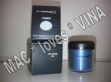 MAC Pigment * BELL-BOTTOM-BLUE * 1/2 sample - $ave Pigments