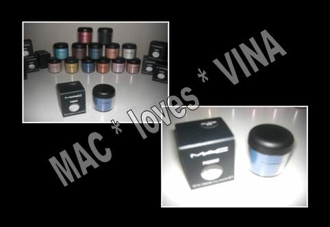MAC Pigment * CORNFLOWER * 1/2 sample - $ave Pigments