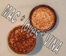 MAC Pigment * COPPER SPARKLE * 1/2 sample - $ave Pigments
