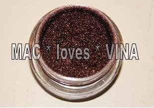 MAC Pigment * CHOCOLATE BROWN * 1/2 sample - $ave Pigments