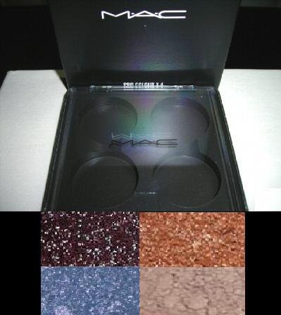 MAC Pigment LOT 4 PRESSED sample YOU CHOOSE COLOR w/ MAGNET + MAC PALETTE - $ave Pigments