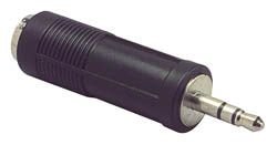 1/4" Stereo Jack To 3.5mm Stereo Plug Adapter