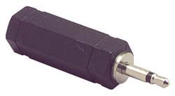 1/4" Mono Jack To 3.5mm Mono Plug Adapter