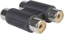 Dual RCA Jack To Dual RCA Jack Adapter
