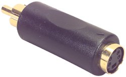 Dayton SVC1 S-Video Jack To RCA Plug Converter