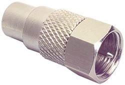 RCA Female To F Male Adapter