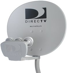 Terk TRKS26 18"x20" DirecTV Multi-Satellite Dish Triple LNB