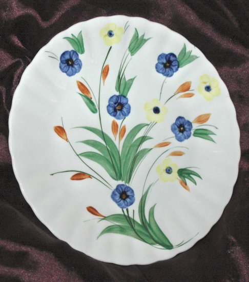 BLUE RIDGE Southern Potteries Inc. CHICHORY Hand Painted Dinner Plate