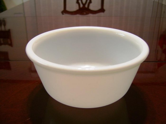 Vintage Hazel Atlas Milk Glass Mixing Nesting Bowl