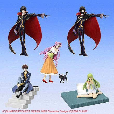 Code Geass - Lellouch of the Rebellion Figure Meister Trading Figures