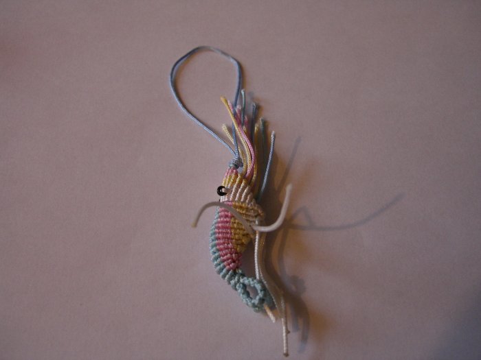Shrimp - Mobile Phone Charm