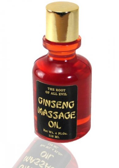 Ginseng Scented Massage Oil