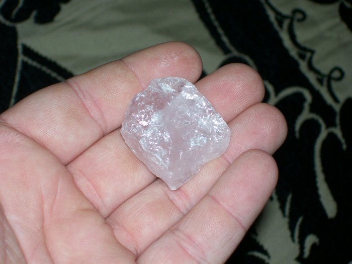nice chunk rose quartz