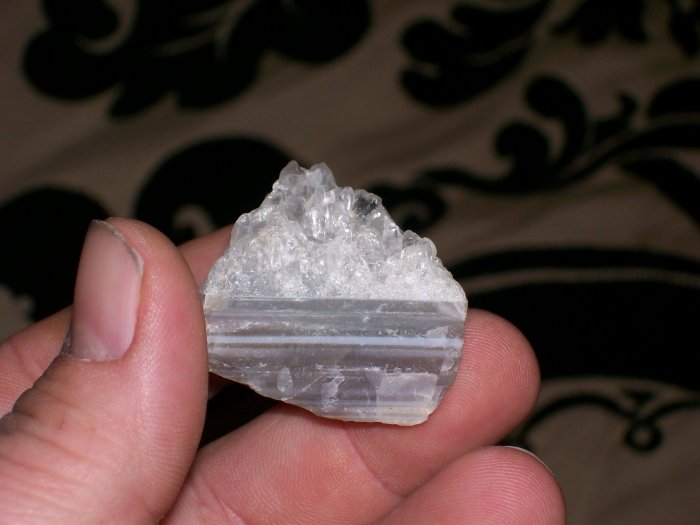 nice quartz crystal cluster