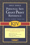 KJV Personal Giant Print Reference Bible Black Imitation Leather