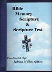 Bible Memory Scripture Pamphlet & Scripture Test 12.99