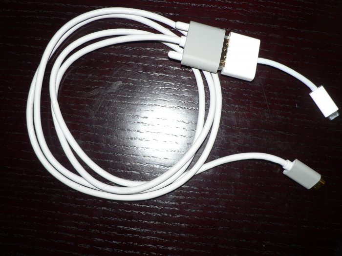 Apple USB to HDTV cable