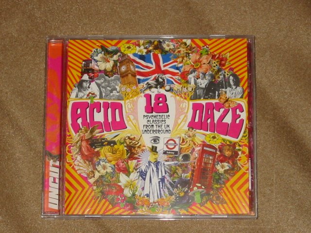 Uncut73 Acid Daze CD - June 2003. Syd Barrett, Kevin Ayers, The Move.