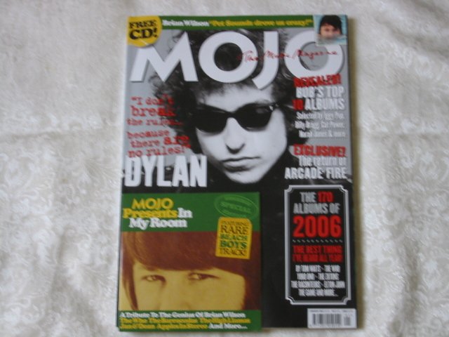 Mojo 158. Bob Dylan. Brian Wilson - In My Room CD