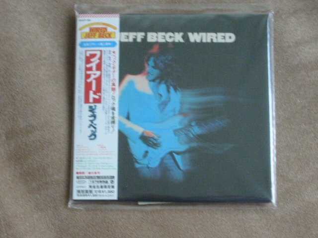 JEFF BECK - WIRED - JAPAN MINI LP - New and sealed CD