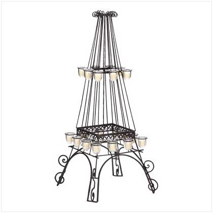 # 39146 Ooh la la! France's famous landmark candleholder