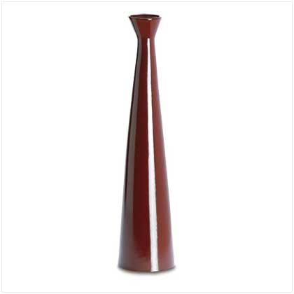 # 38657 BURGUNDY TEMPLE VASE