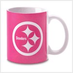 # 38571 Pink Pittsburgh Steelers Mug