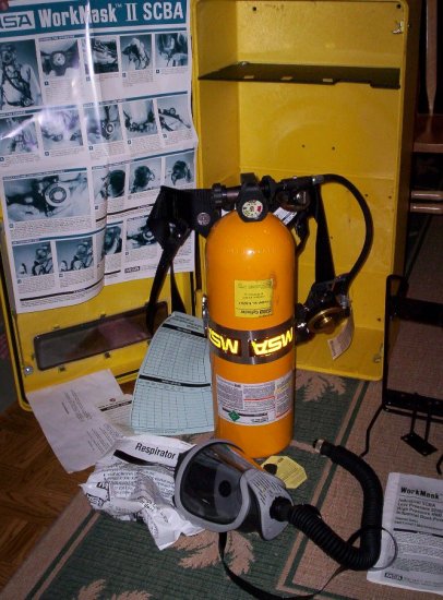 MSA WorkMask II SCBA Air Supply Pak - Stock # MMFT-009