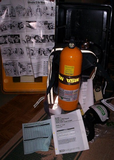 MSA Ultralite II SCBA Air Supply Pak - Stock # MMFT-006