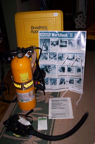 New MSA WorkMask II SCBA Air Supply Pak - Stock # MMFT-007