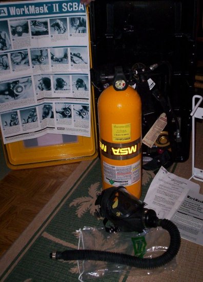 MSA WorkMask II SCBA Air Supply Pak - Stock # MMFT-0013