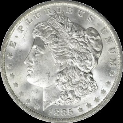 1885-O Morgan Silver Dollar ANACS MS64 New holder