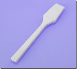 (50) Small White Polystyrene Spade Spatula